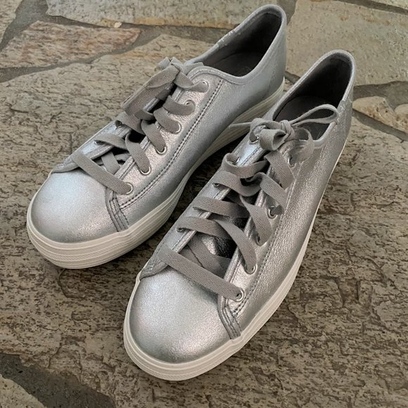 Keds triple kick metallic suede deals